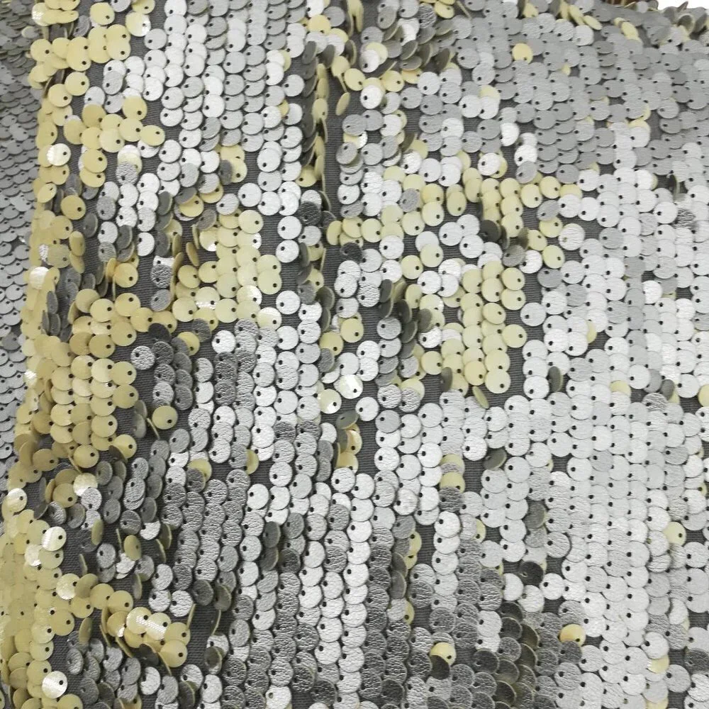 Thro by Marlo Lorenze Silver Sequin Paillets Set of 2 Pillows 17